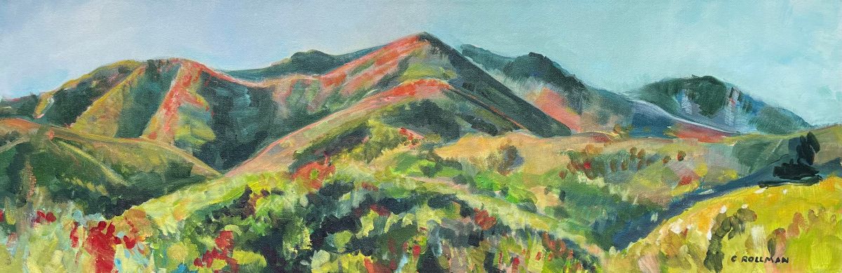 Anna Porter View - Acrylic Painting by artist Charlotte Rollman