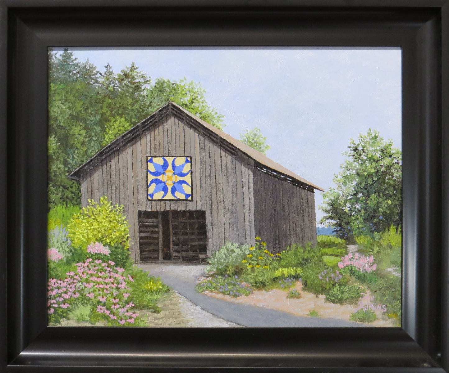 Seven Islands Birding Park - Oil Painting by artist John Adkins