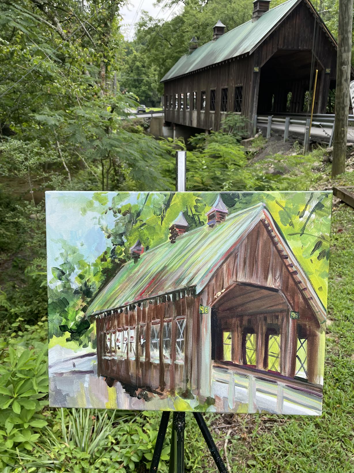 Covered Bridge at Emert's Cove