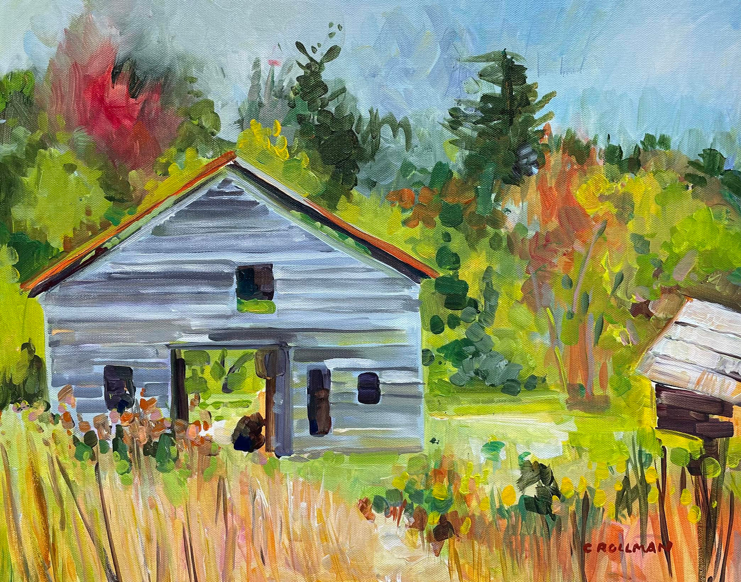 Dan Lawson Place  - Acrylic Painting by artist Charlotte Rollman