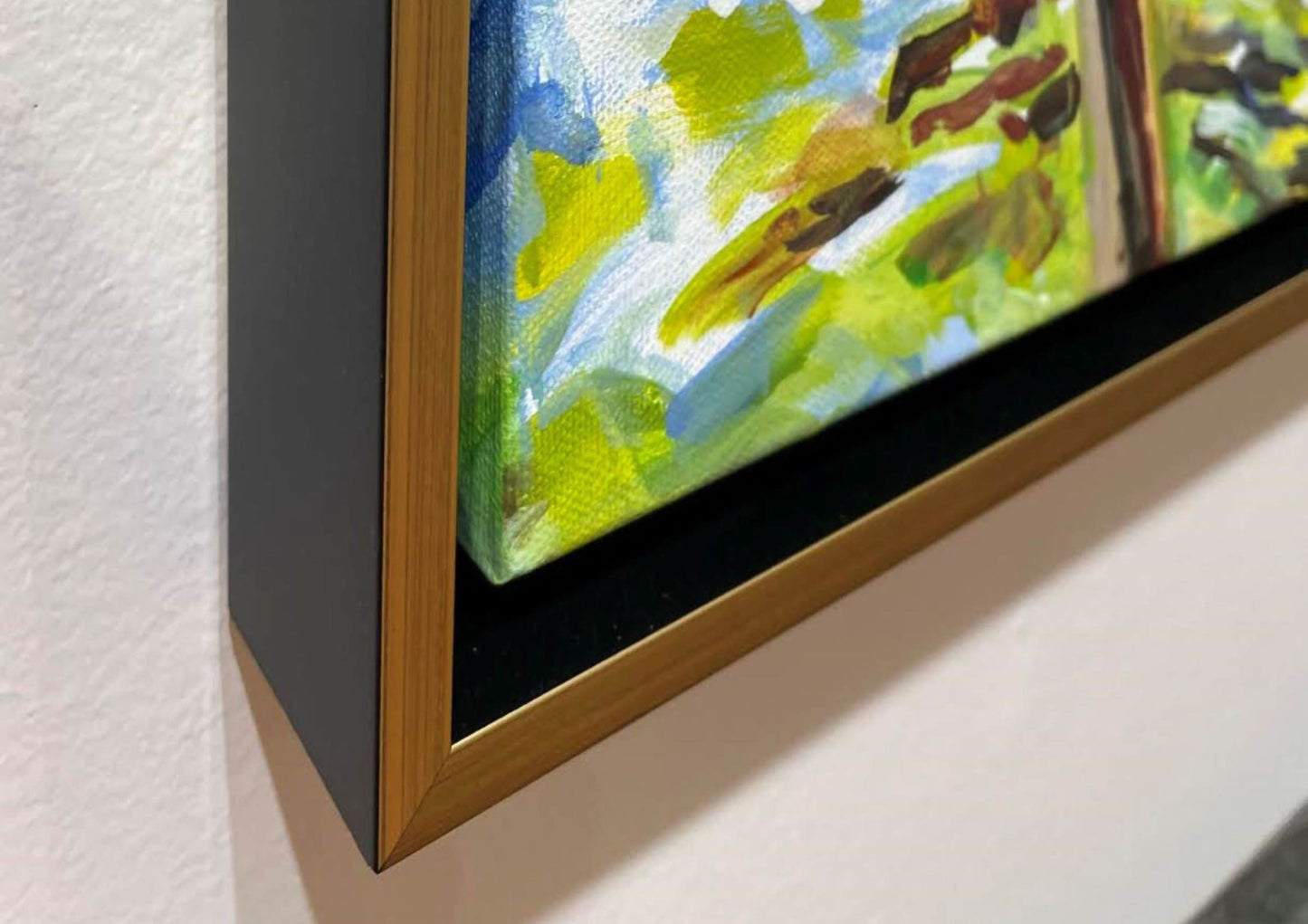 Gatlinburg Trail  - Acrylic Painting by artist Charlotte Rollman