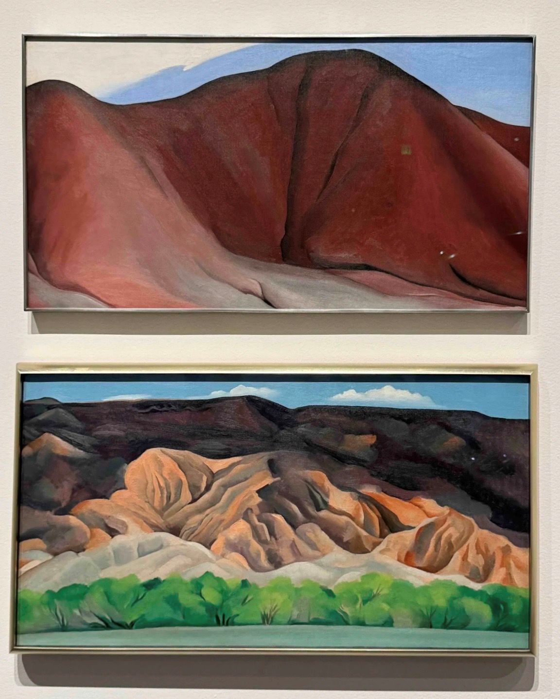 Cloud Shadows - Acrylic Painting by artist Charlotte Rollman 12x24