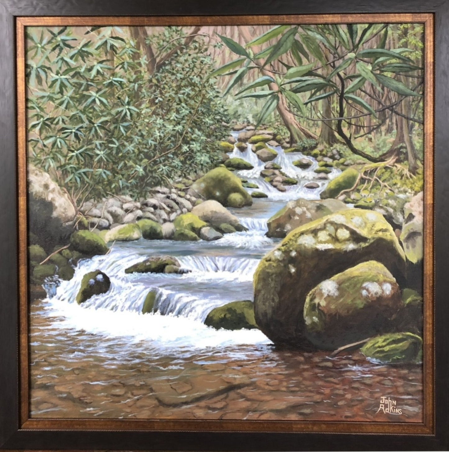 Tranquility - Oil Painting by artist John Adkins