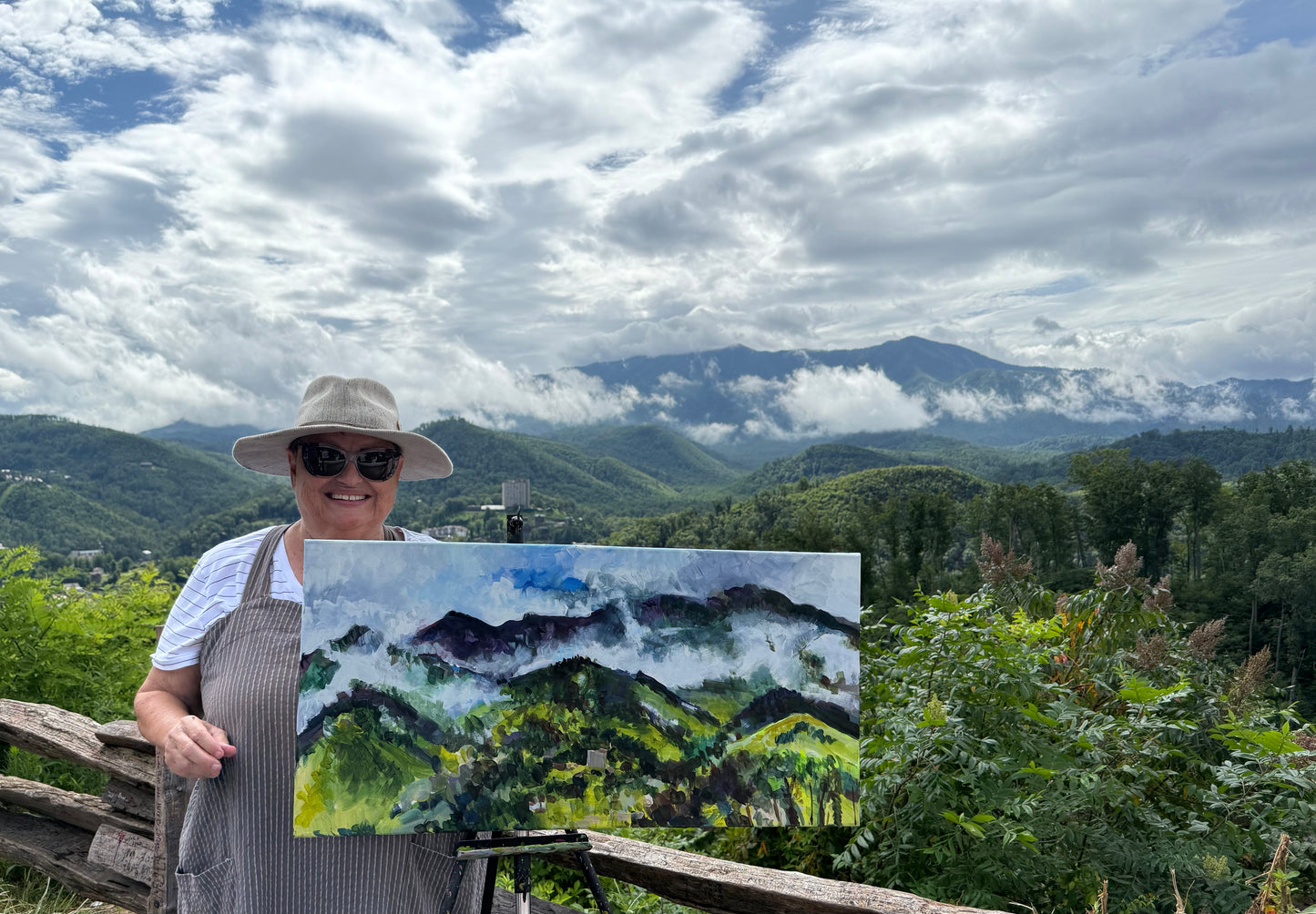 Uplifting - An Acrylic Painting by Artist Charlotte Rollman