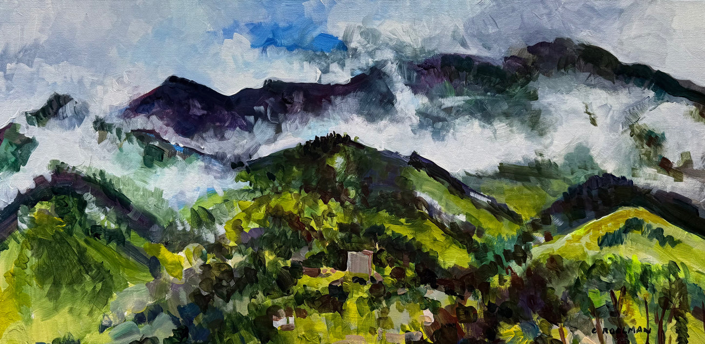 Uplifting - An Acrylic Painting by Artist Charlotte Rollman