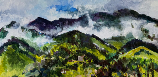 Uplifting - An Acrylic Painting by Artist Charlotte Rollman