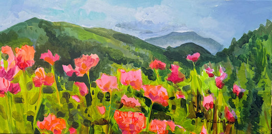 Belmont Farms 2025  - Acrylic Painting by artist Charlotte Rollman