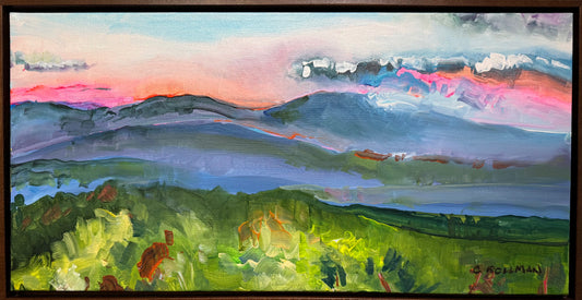 Morning Glow  - Acrylic Painting by artist Charlotte Rollman