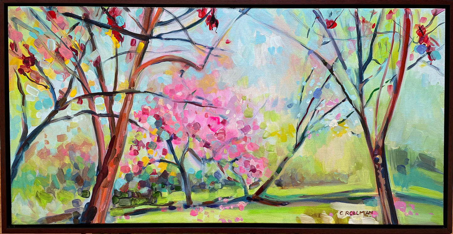 Now I Lay Me Down  - Acrylic Painting by artist Charlotte Rollman