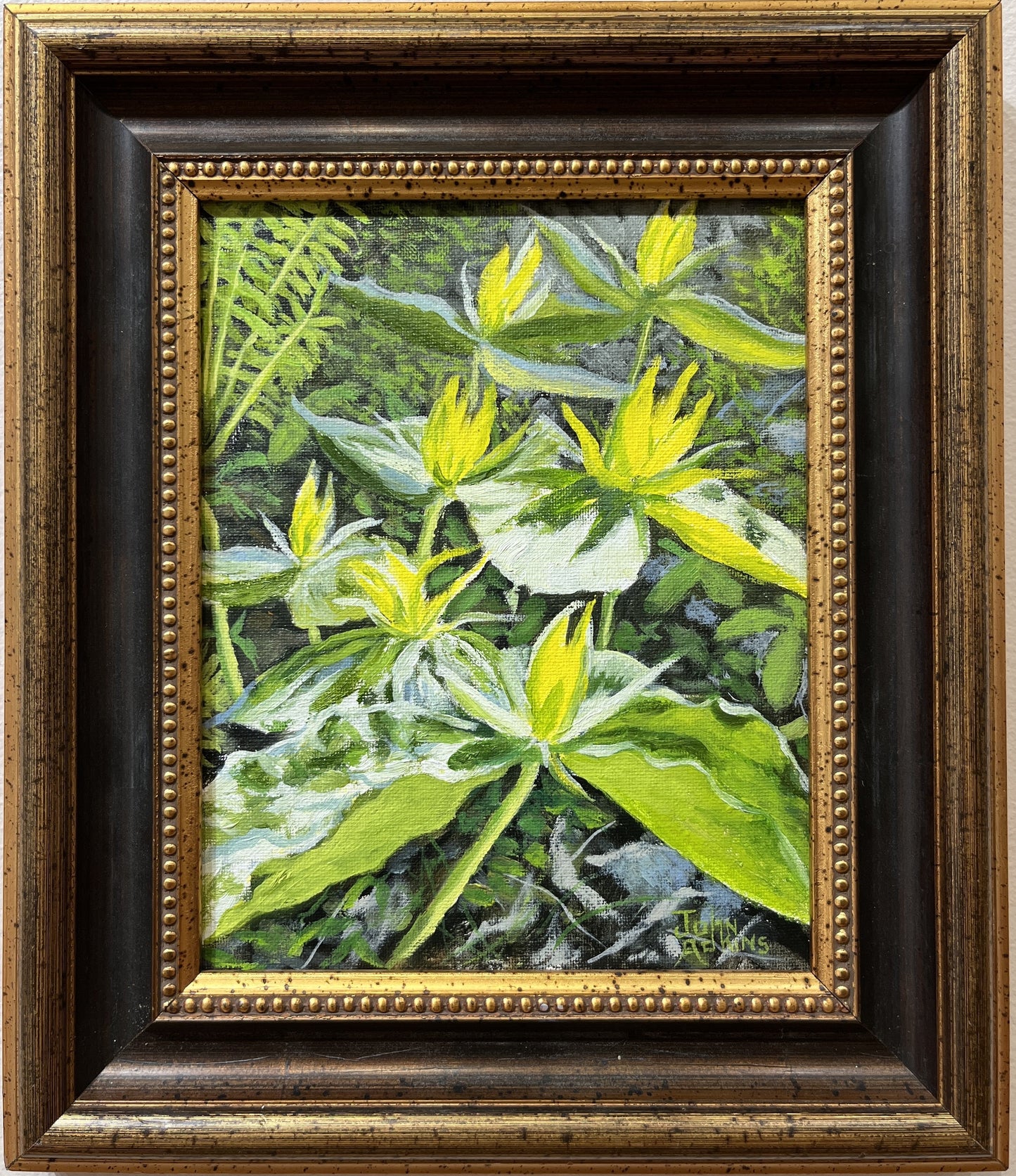 Seventh Heaven  - Oil Painting by artist John Adkins 8x18