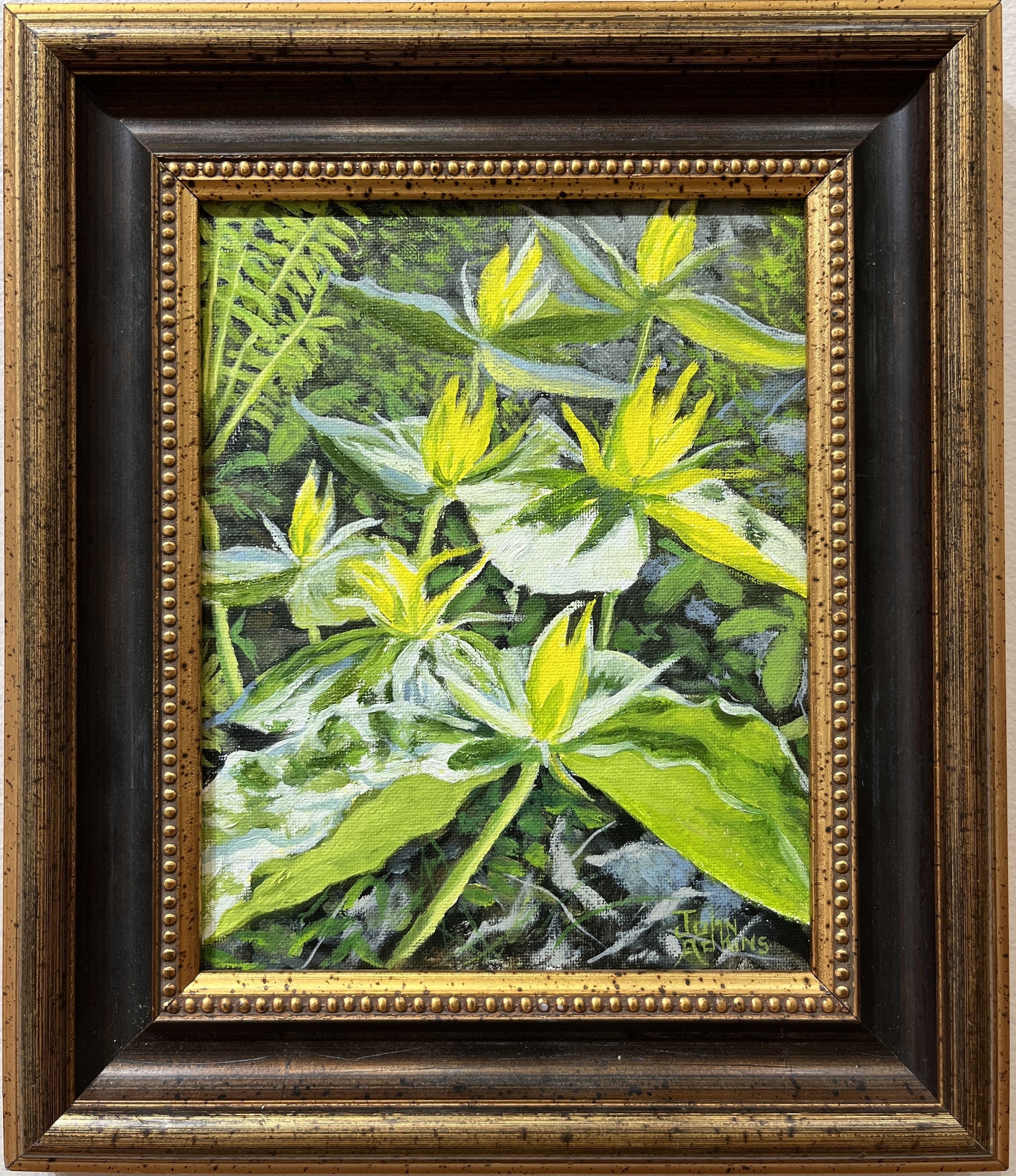 Seventh Heaven  - Oil Painting by artist John Adkins 8x18