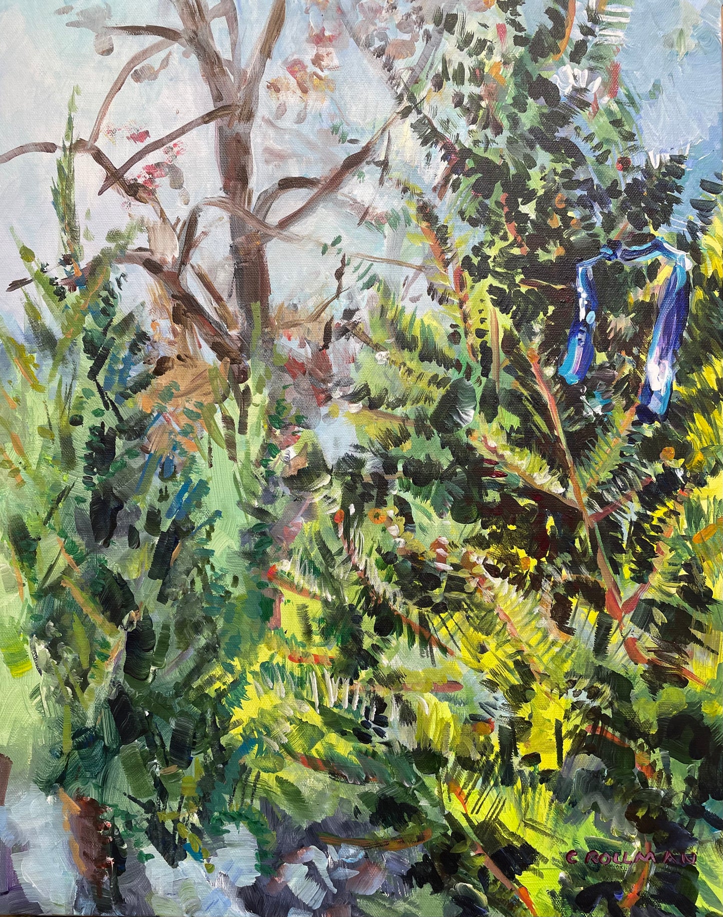 Mom, Can we have this one?  - Acrylic Painting by artist Charlotte Rollman