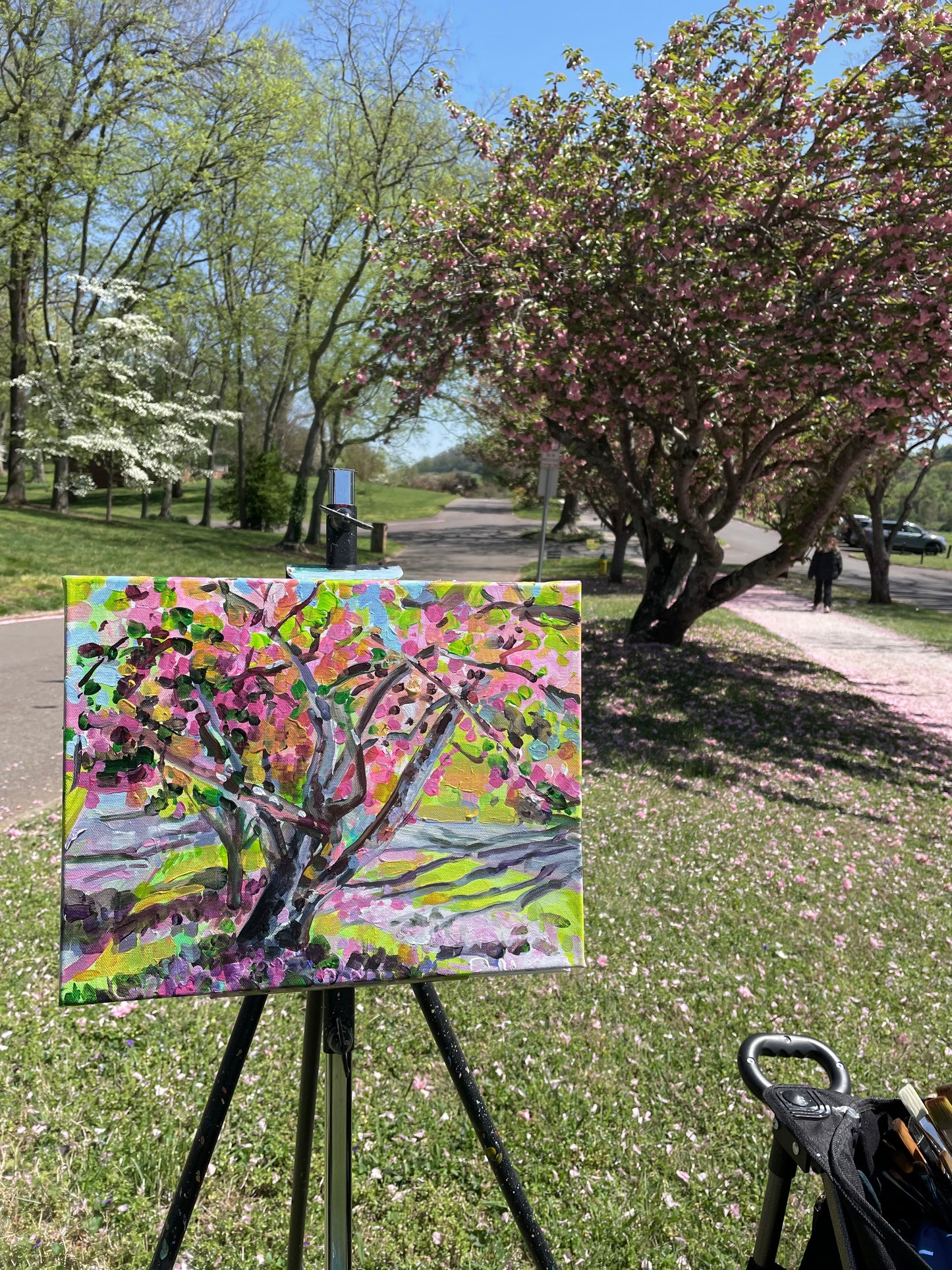 Painting by Charlotte Rollman - Adkins Rollman Gallery