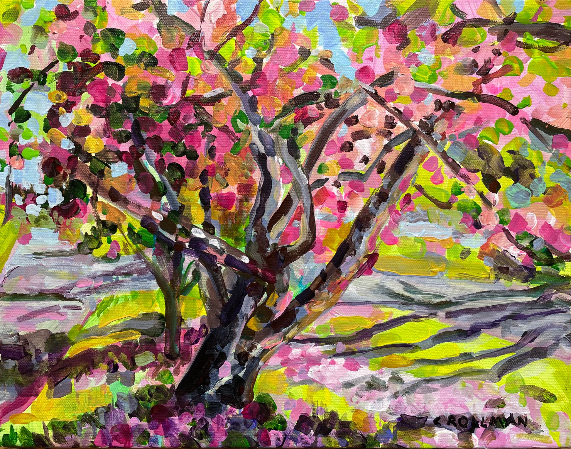 Painting by Charlotte Rollman - Adkins Rollman Gallery