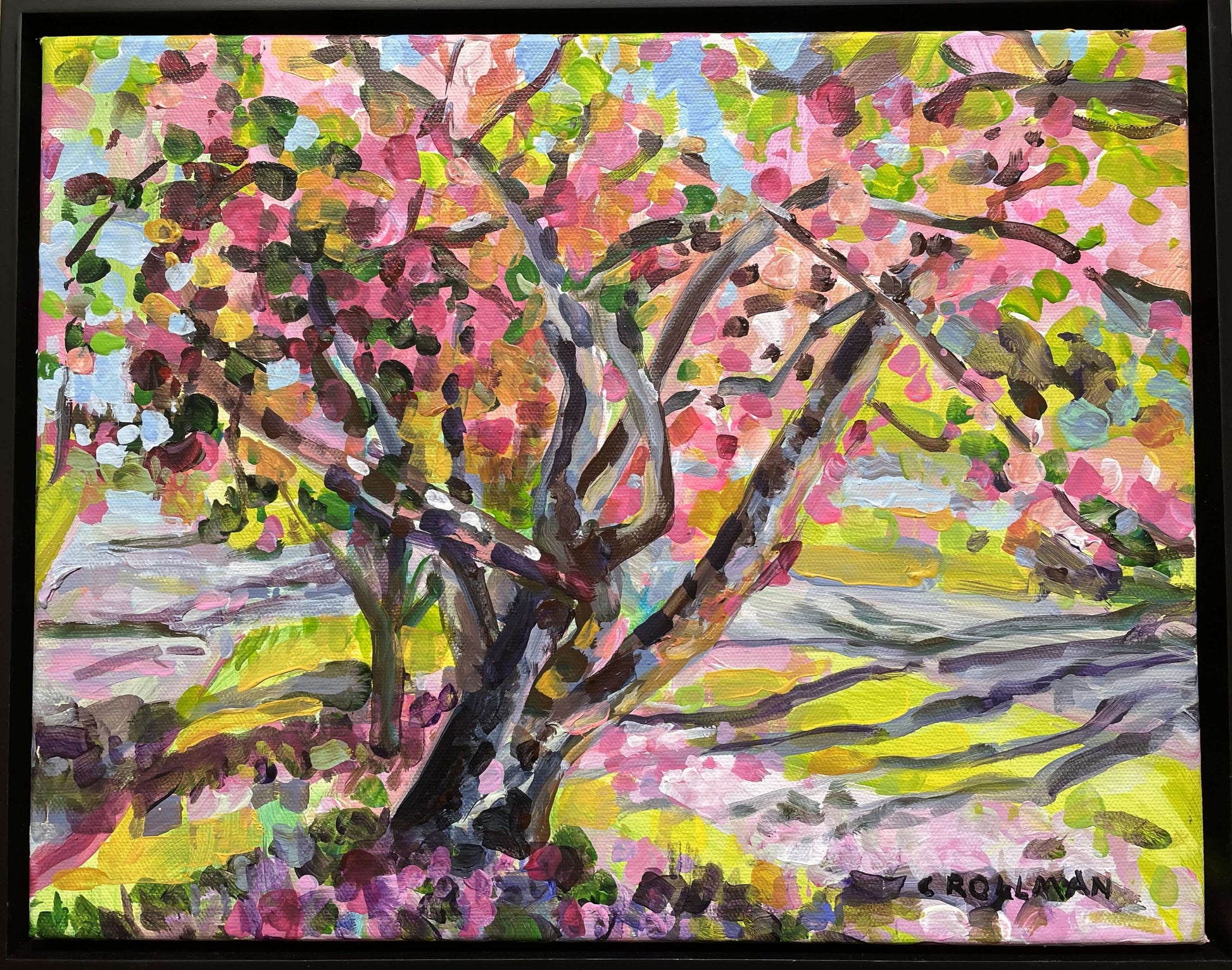 Painting by Charlotte Rollman - Adkins Rollman Gallery