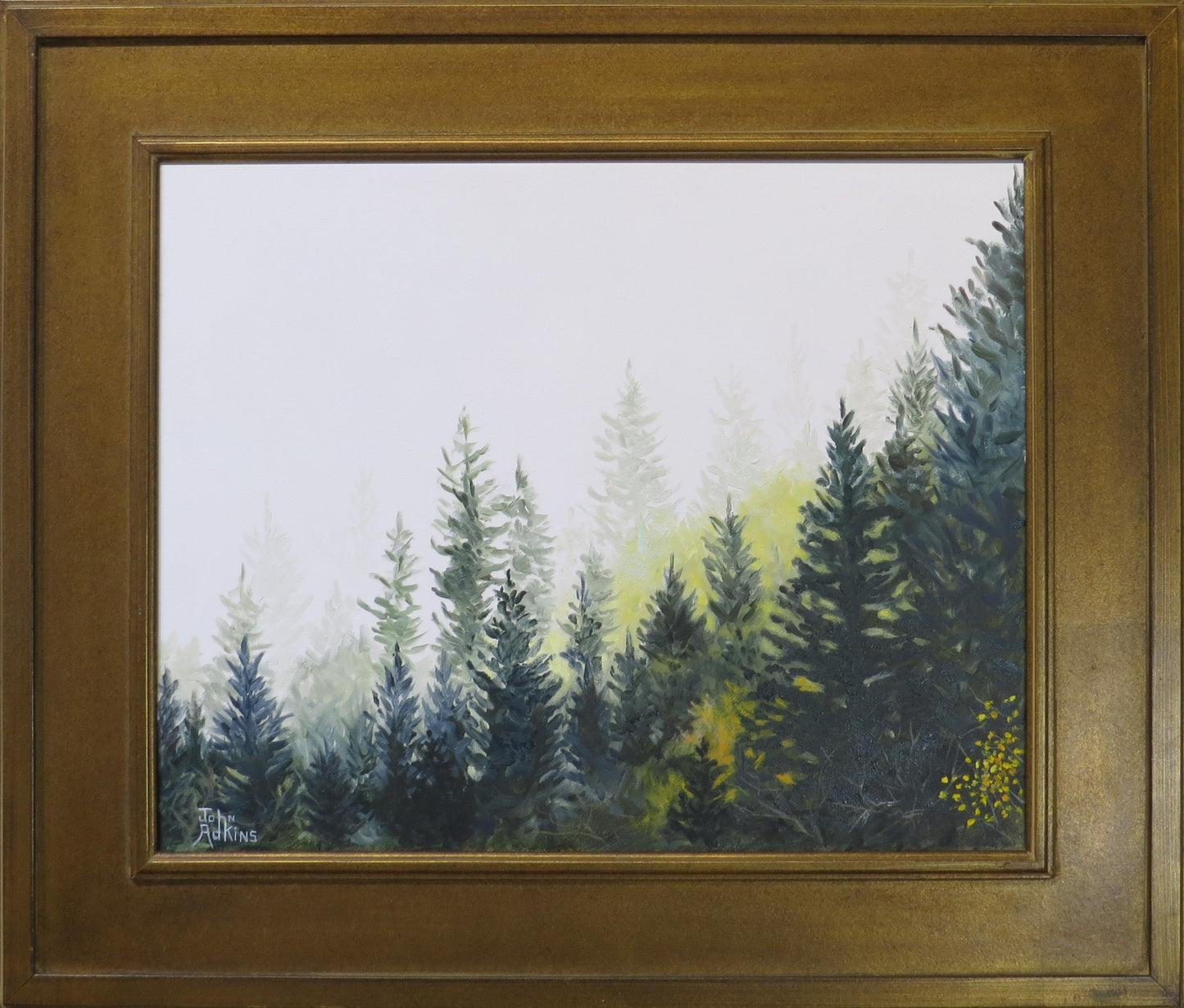 In the Clouds - Oil Painting by artist John Adkins