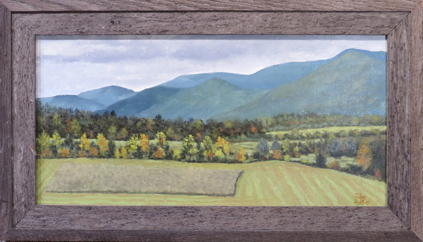 In the Cove - Oil Painting by artist John Adkins