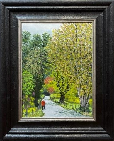 Sparks Lane Walk  - Oil Painting by artist John Adkins