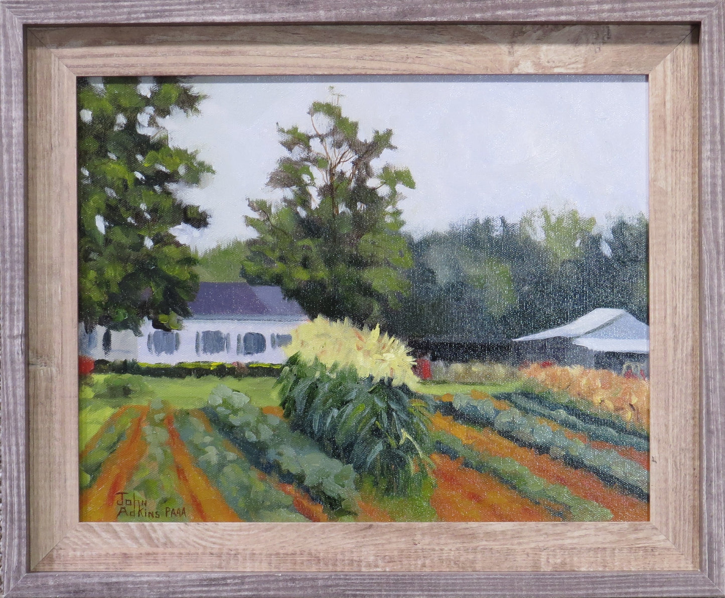 Summer's Bounty - Oil Painting by artist John Adkins