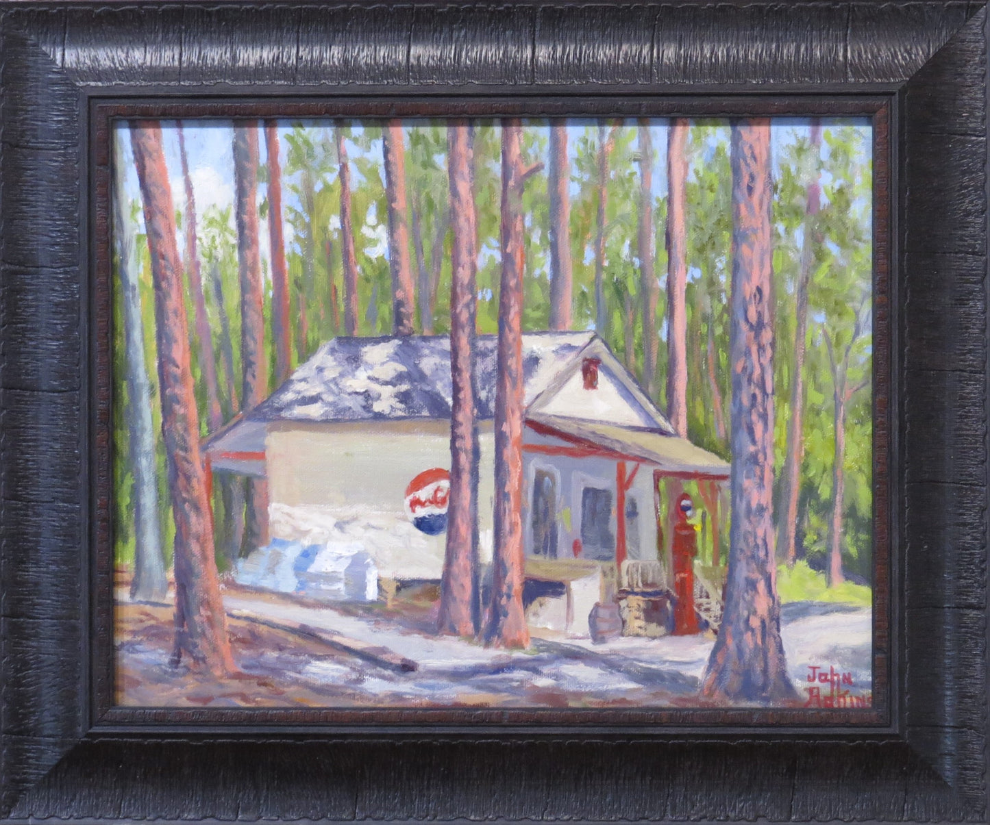 Tannehill Camp Store - Oil Painting by artist John Adkins