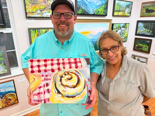 Bears Love Art (And Cinnamon Rolls!)