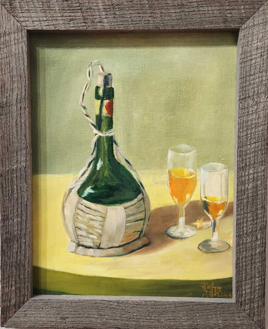 It Was A Good Year - Oil Painting by artist John Adkins