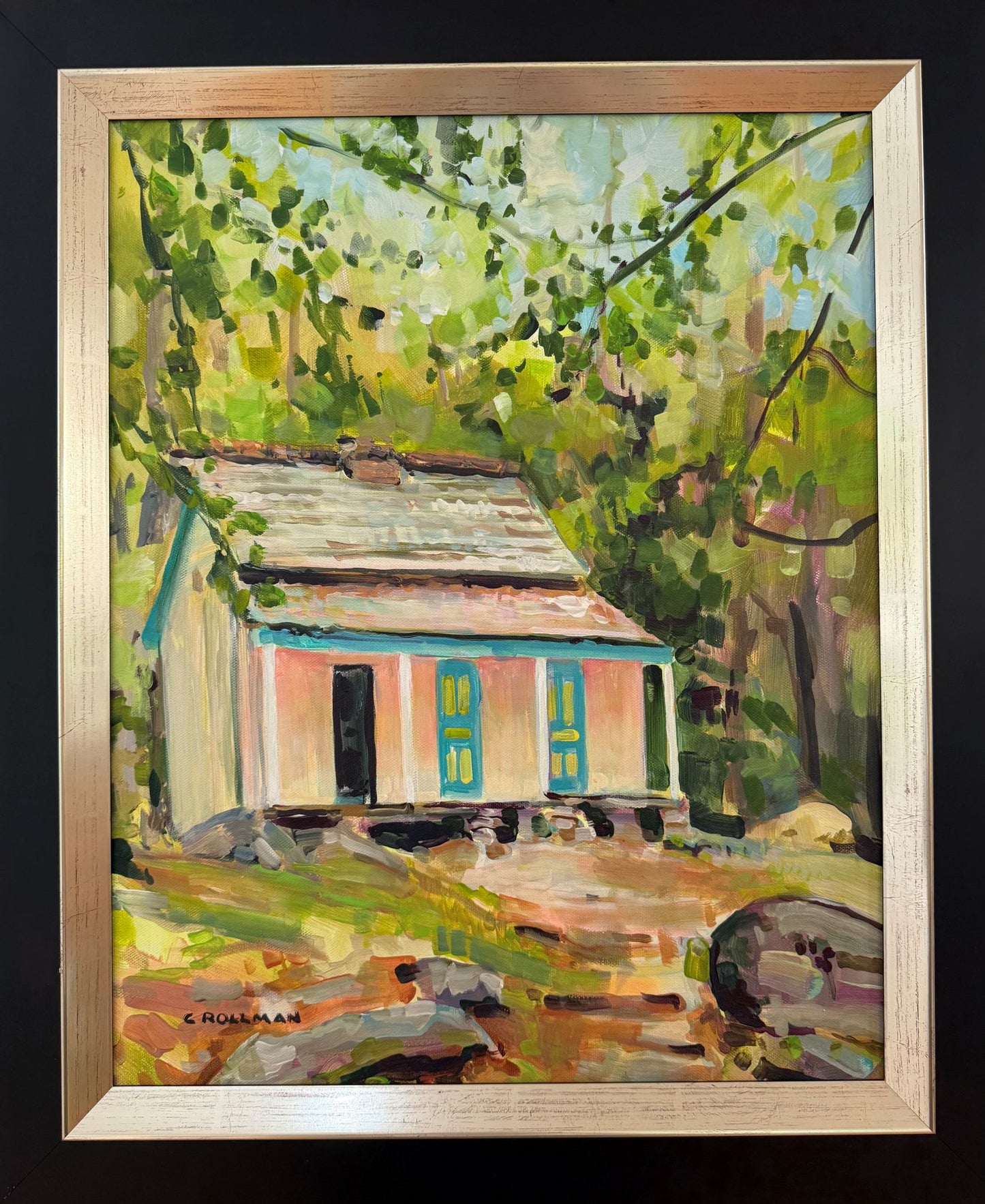 Reagan's Place  - Acrylic Painting by artist Charlotte Rollman