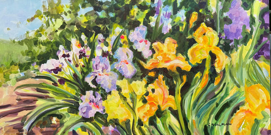 John's Prized Collection  - Acrylic Painting by artist Charlotte Rollman