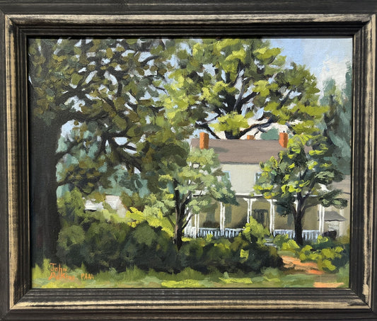 General Joe Wheeler's Home - Oil Painting by artist John Adkins 11x14