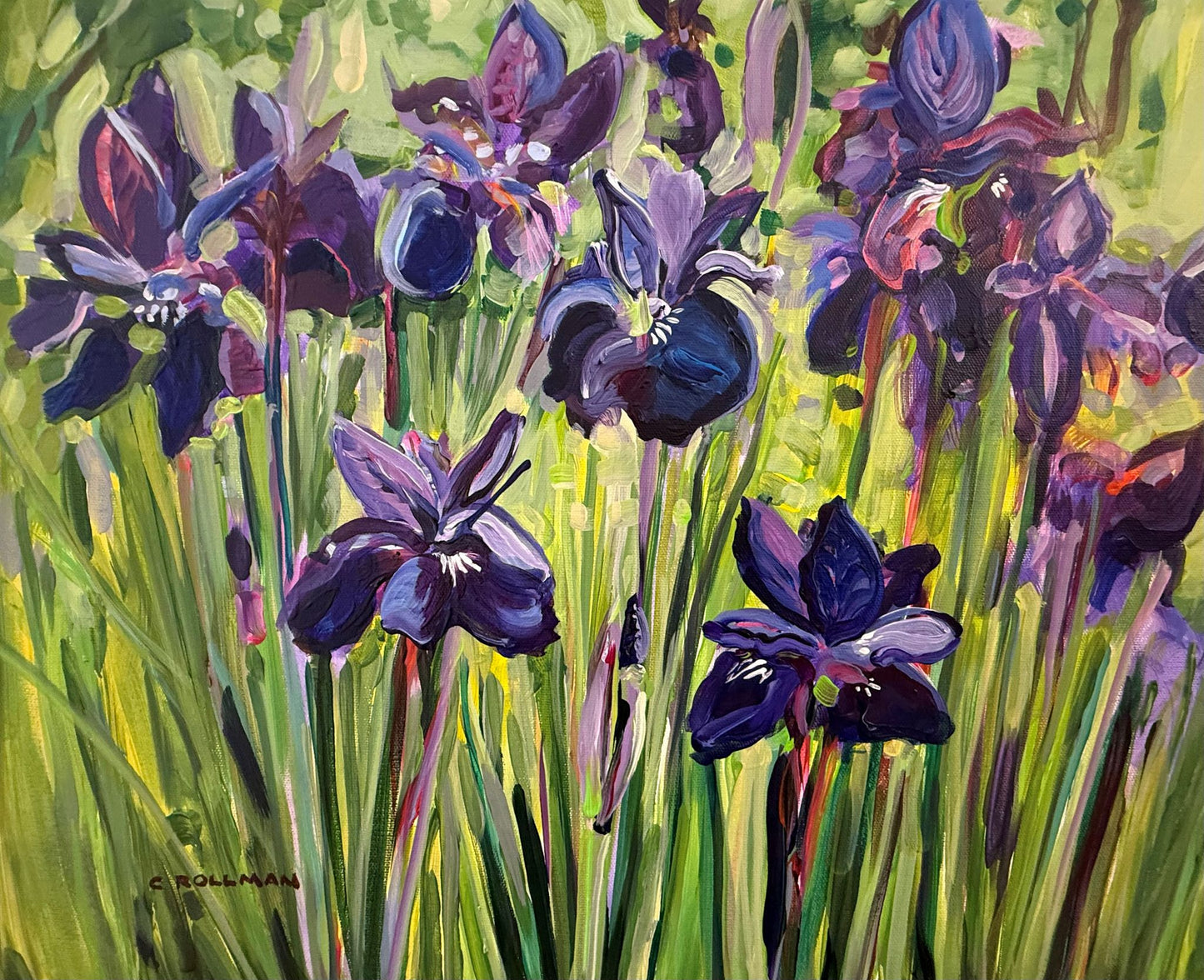 Lorraine - Acrylic Painting by Artist Charlotte Rollman 16x20