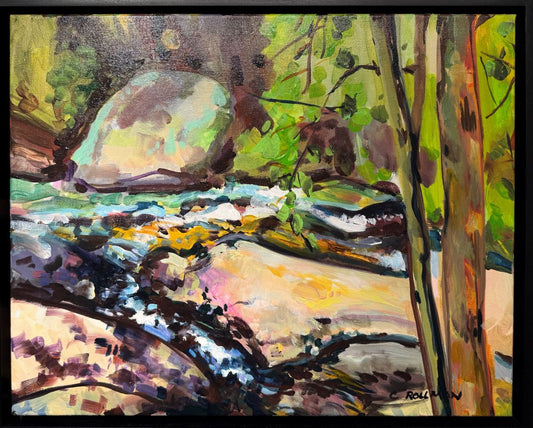 Almost Like Home - Acrylic Painting by Artist Charlotte Rollman 16x20