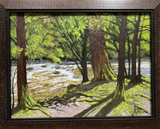 Guardians of the River - Oil Painting by artist John Adkins