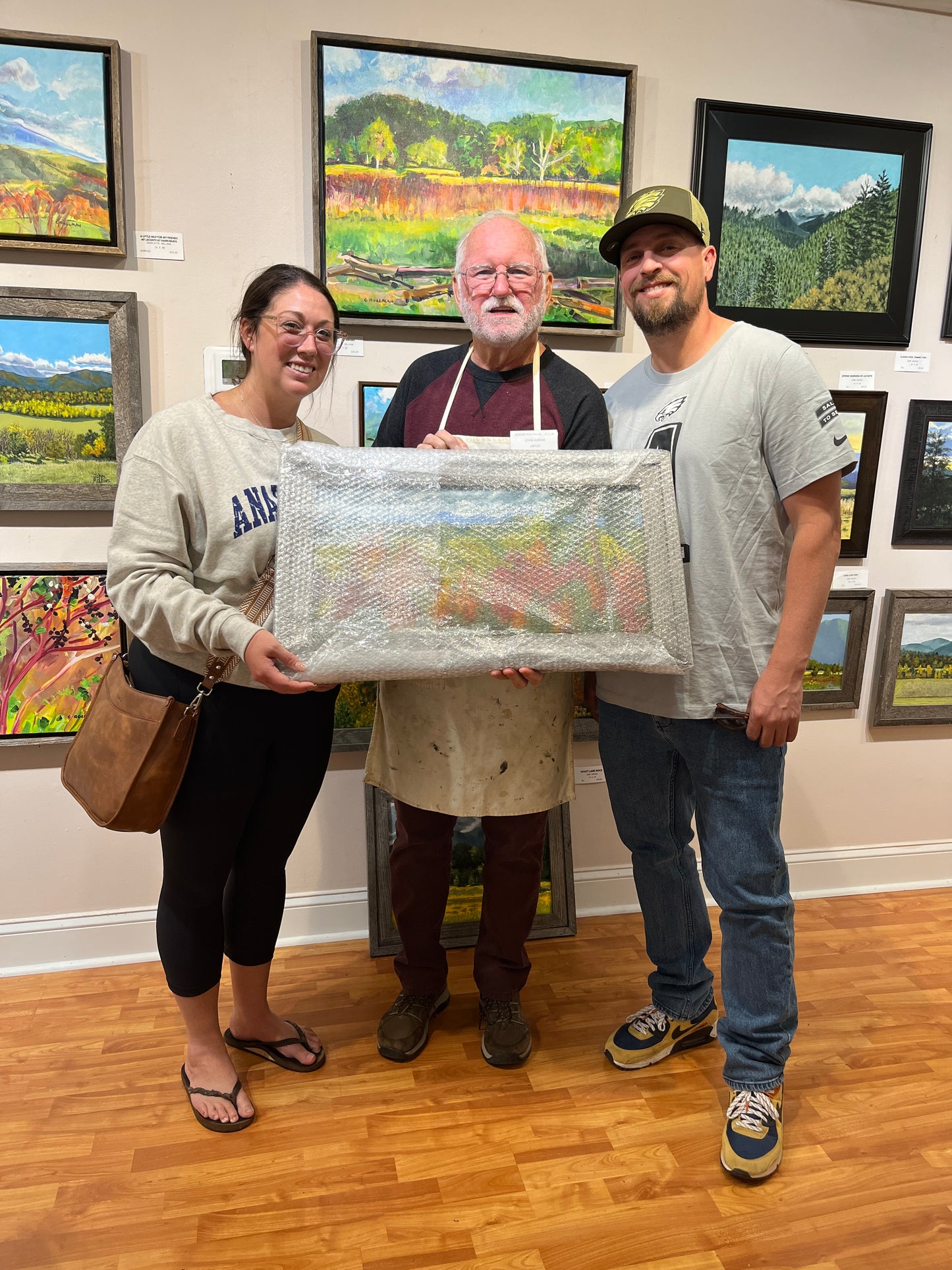 Foothills Overlook  - Oil Painting by artist John Adkins