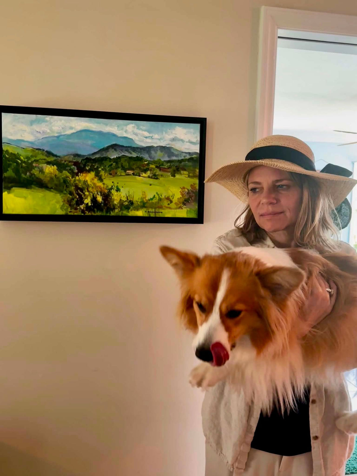 Le Conte in August - Acrylic Painting by artist Charlotte Rollman 12x24